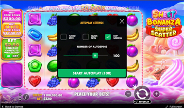 Impostazioni Autoplay